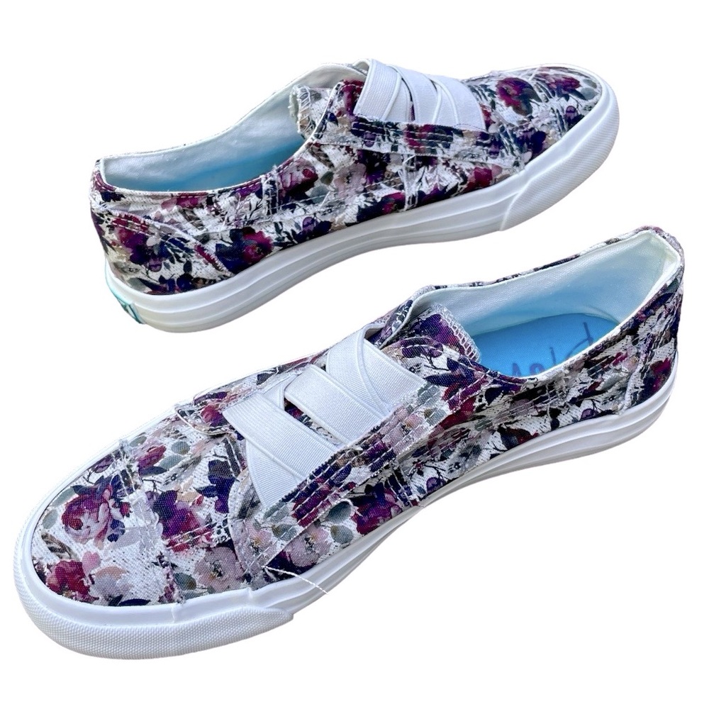 Blowfish Malibu: Marley Purple Floral Sneakers